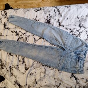 American Eagle Outfitters Light Blue Skinny Pants